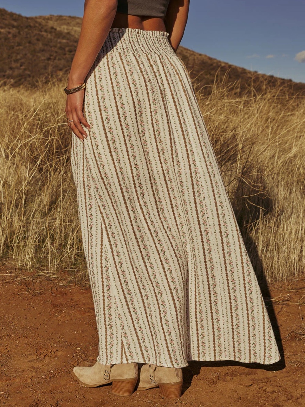 NWT Vici Piema Floral Maxi Skirt - Picture 2 of 8